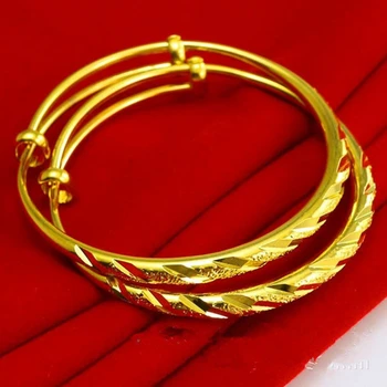 Lovely Bangle For Baby Gold Filled Children Bracelet Adjustable Jewelry Diamerter 50mm
Lovely Bangle For Baby Gold Filled Children Bracelet Adjustable Jewelry Diamerter 50mm