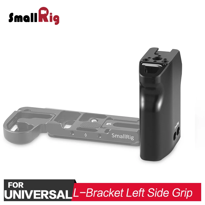 SmallRig DSLR Camera Left Side Grip for L-bracket for SmallRig A7iii l plate / for smallrig z6 / z7 l plate etc. 2218
SmallRig DSLR Camera Left Side Grip for L-bracket for SmallRig A7iii l plate / for smallrig z6 / z7 l plate etc. 2218