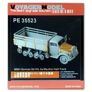 KNL HOBBY Voyager Model PE35523 Sd.Kfz.3 & quot; Mechanical Mule & quot; Metal etch for semi-track carrier upgrades
KNL HOBBY Voyager Model PE35523 Sd.Kfz.3 & quot; Mechanical Mule & quot; Metal etch for semi-track carrier upgrades