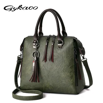 Gykaeo 2019 Spring New Retro Tote Bags Handbags Women Famous Brands PU Leather Shoulder Bag Ladies Casual Messenger Bags Bolsa
Gykaeo 2019 Spring New Retro Tote Bags Handbags Women Famous Brands PU Leather Shoulder Bag Ladies Casual Messenger Bags Bolsa
