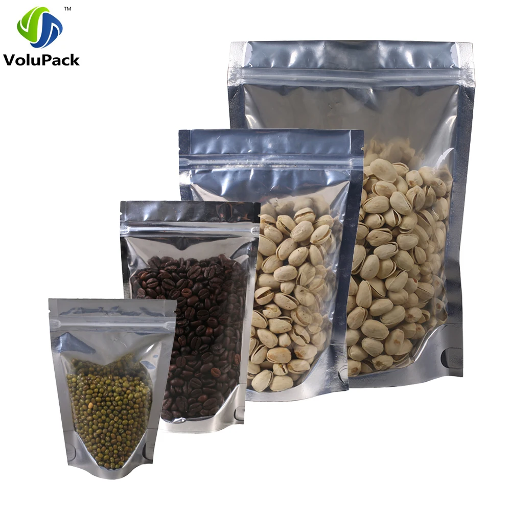 Various Sizes 100pcs Translucent Clear/Silver Self Seal Metallic Foil Zip Lock Pouches Stand Up Storage Bag Package
Various Sizes 100pcs Translucent Clear/Silver Self Seal Metallic Foil Zip Lock Pouches Stand Up Storage Bag Package