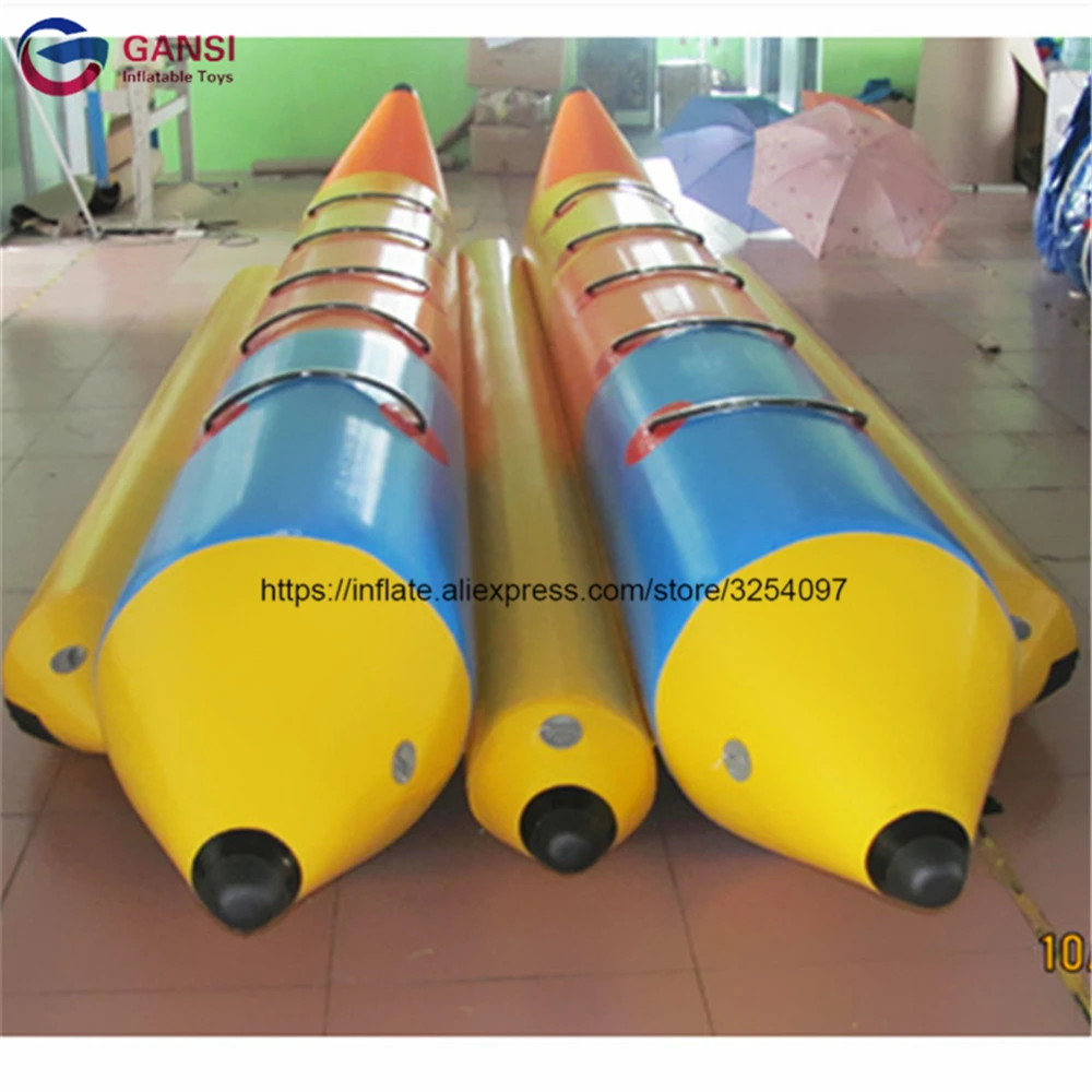 Double Tubes Inflatable Banana Boat For 10 Persons Durable PVC Flying Fish Water Sport Game Equipment Factory Price Flyfish Boat
Double Tubes Inflatable Banana Boat For 10 Persons Durable PVC Flying Fish Water Sport Game Equipment Factory Price Flyfish Boat