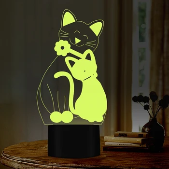 lovely cat Night Lights for home cafe pet store decor Christmas gifts for CAT lovers kids gift 7 Colors changing 
lovely cat Night Lights for home cafe pet store decor Christmas gifts for CAT lovers kids gift 7 Colors changing