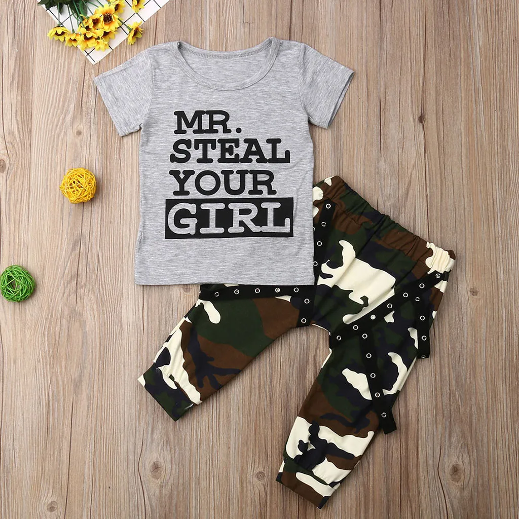 baby boy clothes 12 months summer baby boy clothing set t shirt shorts Letter Print baby Camouflage outfit boy#G3
baby boy clothes 12 months summer baby boy clothing set t shirt shorts Letter Print baby Camouflage outfit boy#G3