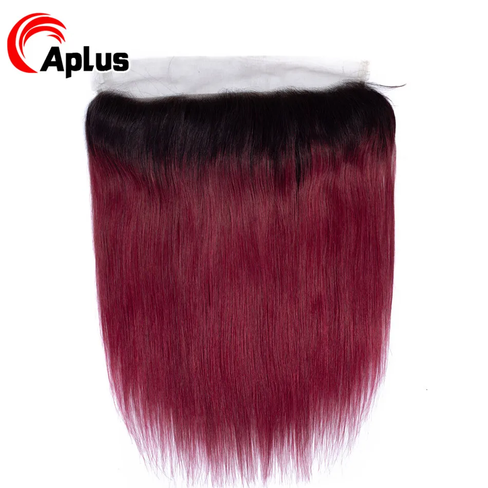 Aplus Ombre 13x4 Ear To Ear Lace Frontal Closure Pre Plucked 1b/Burg Two Tone Red Remy Human Hair Malaysian Straight Frontal
Aplus Ombre 13x4 Ear To Ear Lace Frontal Closure Pre Plucked 1b/Burg Two Tone Red Remy Human Hair Malaysian Straight Frontal