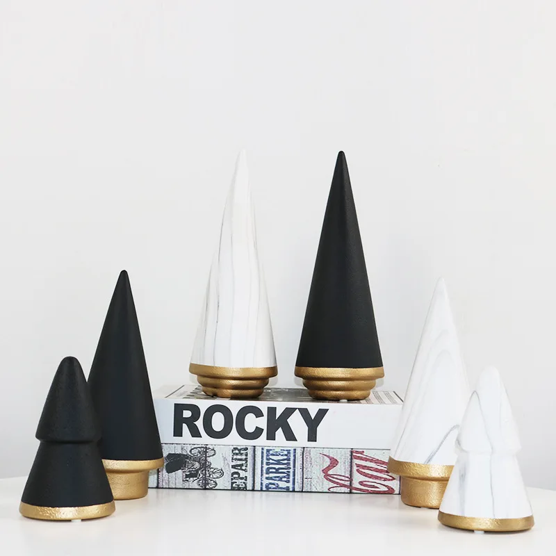 Nordic Geometric Modern Ornament Christmas Tree Ceramic Decoration Minimalist Living Room Desk Craft Marble Pattern Home Decor
Nordic Geometric Modern Ornament Christmas Tree Ceramic Decoration Minimalist Living Room Desk Craft Marble Pattern Home Decor