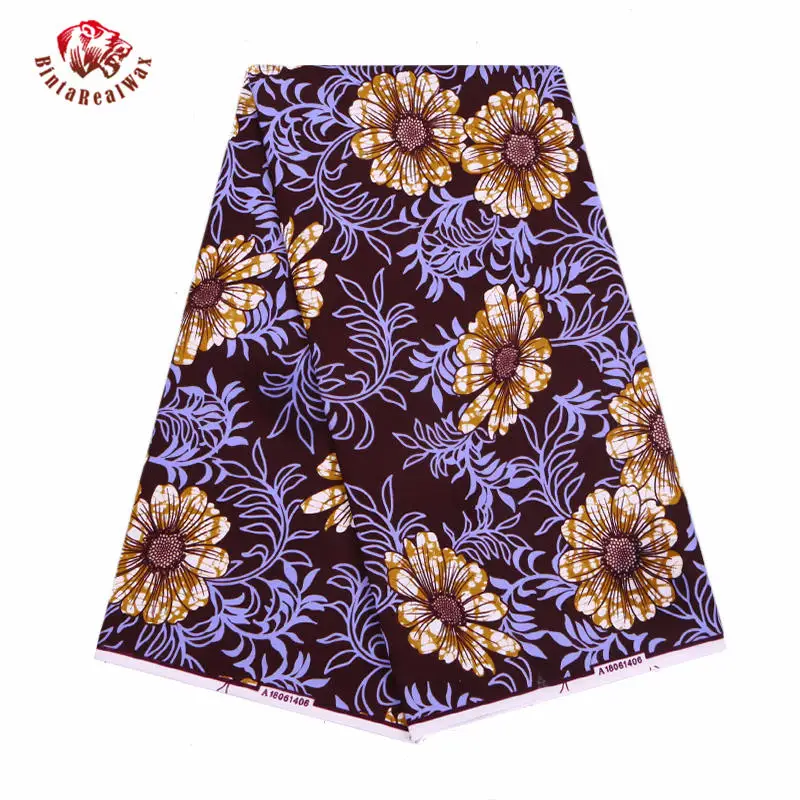 2019 Ankara African Polyester Wax Prints Fabric new Hollandais Wax High Quality 6 yards African Fabric for Party Dress FP6100
2019 Ankara African Polyester Wax Prints Fabric new Hollandais Wax High Quality 6 yards African Fabric for Party Dress FP6100