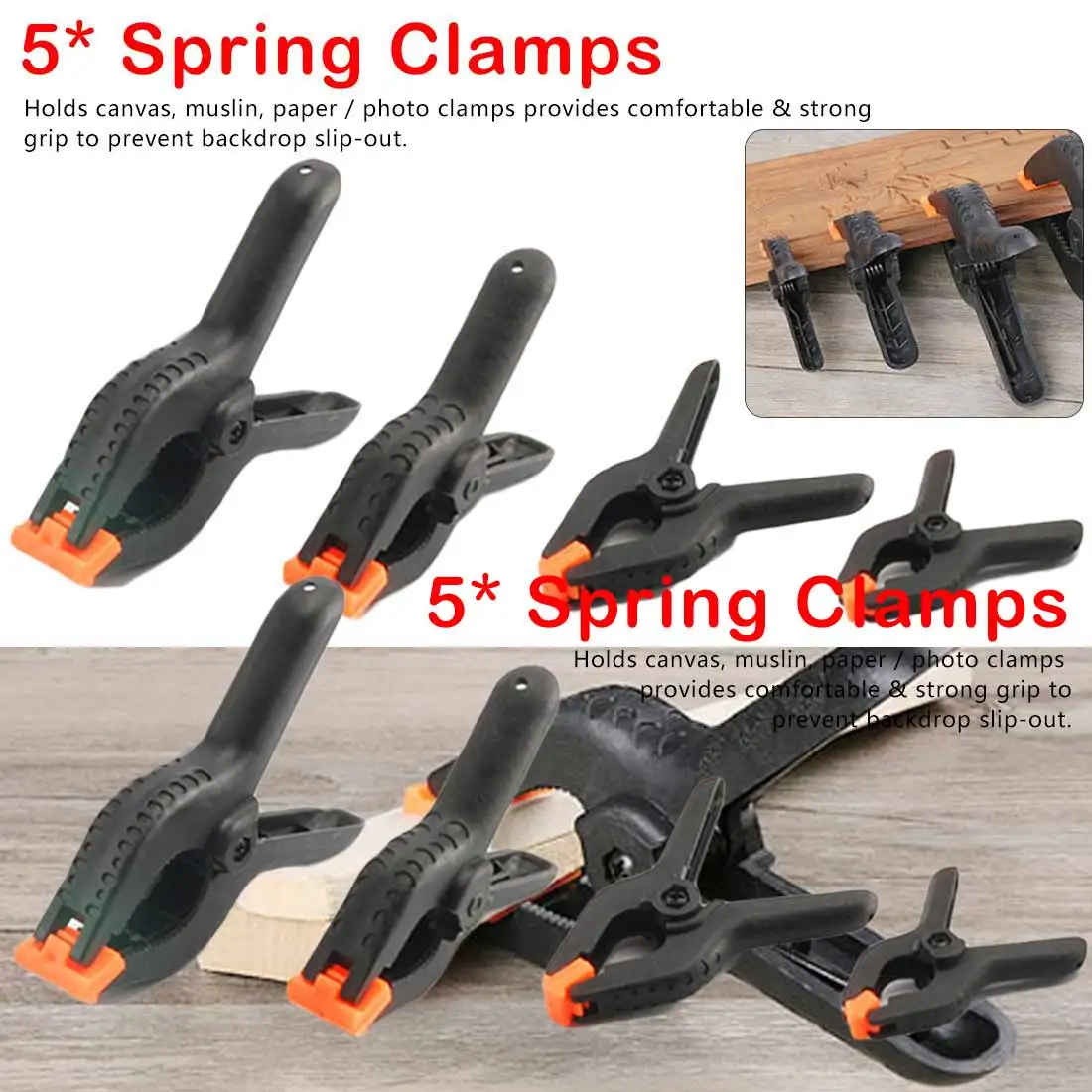 5Pcs Woodworking Spring Clamp A-shape Plastic Wood Clips Hardware Woodworking Tools 2Inch/3Inch/3.5Inch/4Inch/6Inch/9Inch
5Pcs Woodworking Spring Clamp A-shape Plastic Wood Clips Hardware Woodworking Tools 2Inch/3Inch/3.5Inch/4Inch/6Inch/9Inch