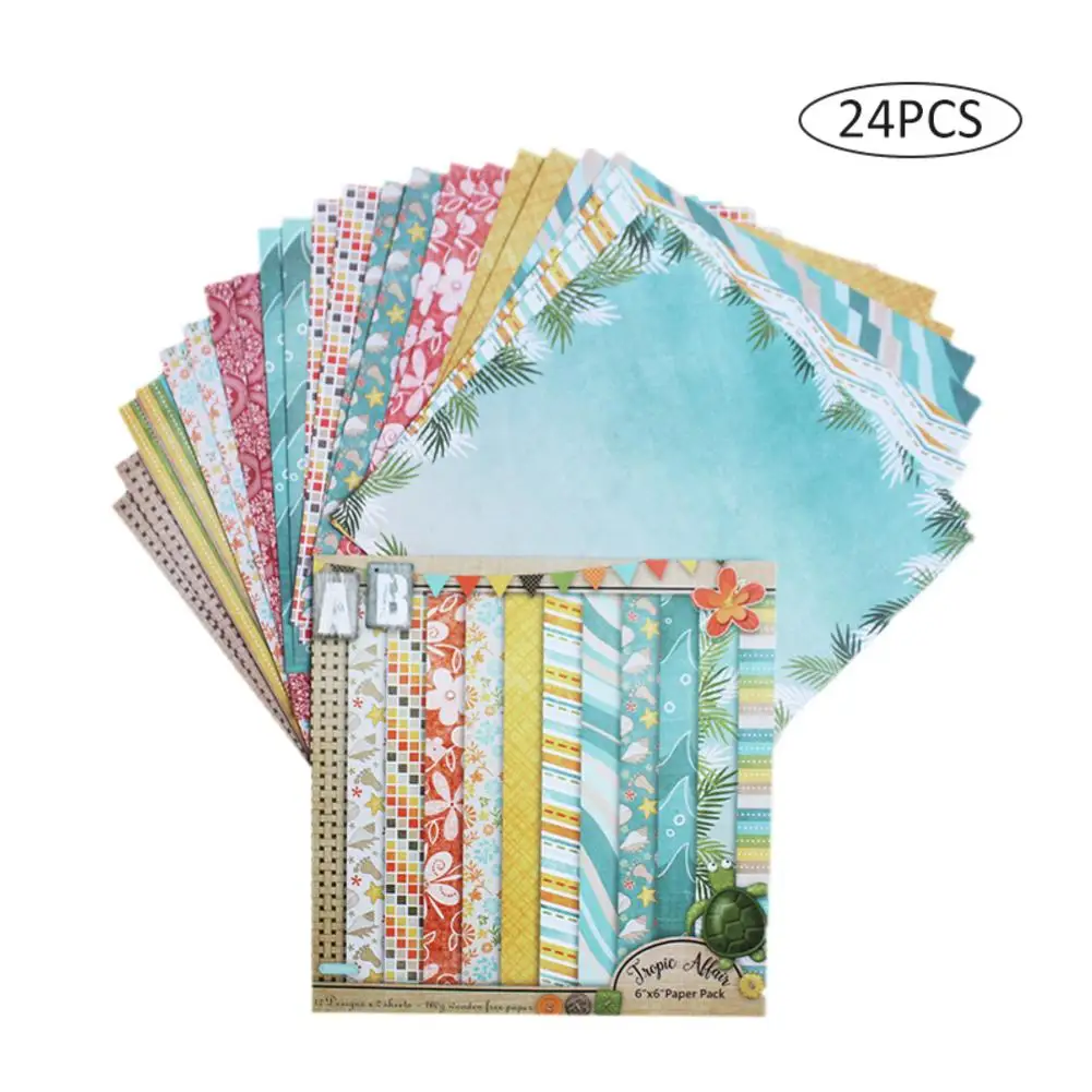 24 Sheets Scrapbook Paper Lovely Garden Scrapbooking Pads Paper Origami Art Background Paper Card Making DIY Birthday Craft 40P
24 Sheets Scrapbook Paper Lovely Garden Scrapbooking Pads Paper Origami Art Background Paper Card Making DIY Birthday Craft 40P