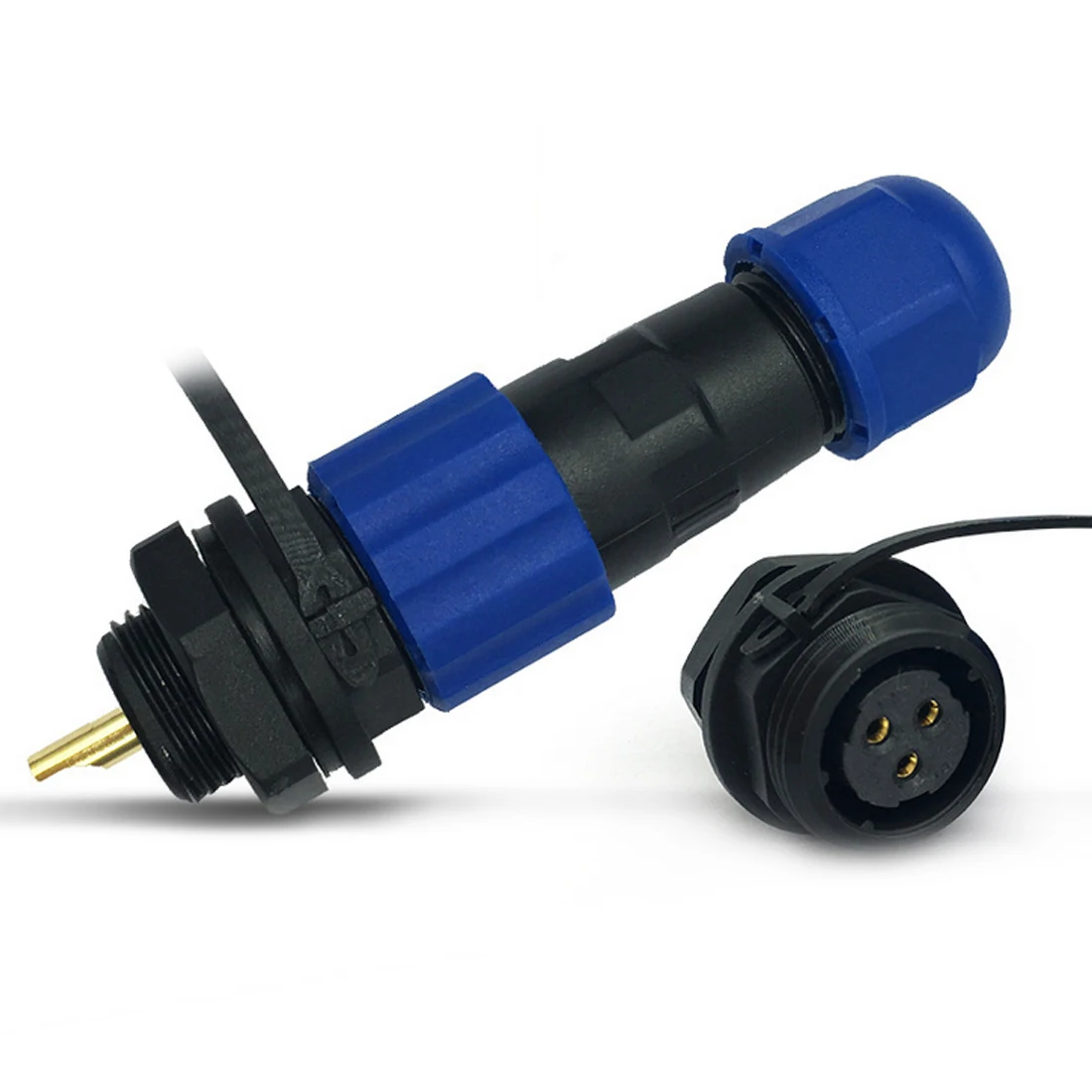 Socket Female Panel Mount Connector Plug Waterproof connector IP68 cable connector 4 6 9 Pin
Socket Female Panel Mount Connector Plug Waterproof connector IP68 cable connector 4 6 9 Pin
