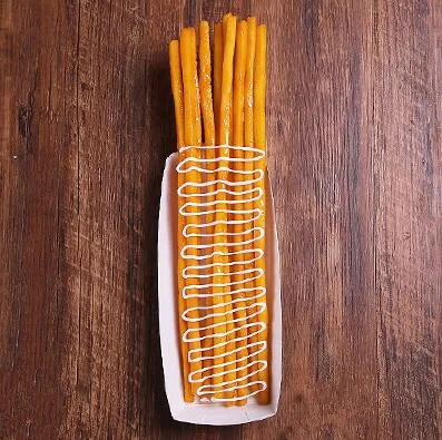 Simulation Taiwan Long French Fries Potato Chips Model Sample; Food Potato Model Can be Customized Window Display
Simulation Taiwan Long French Fries Potato Chips Model Sample; Food Potato Model Can be Customized Window Display