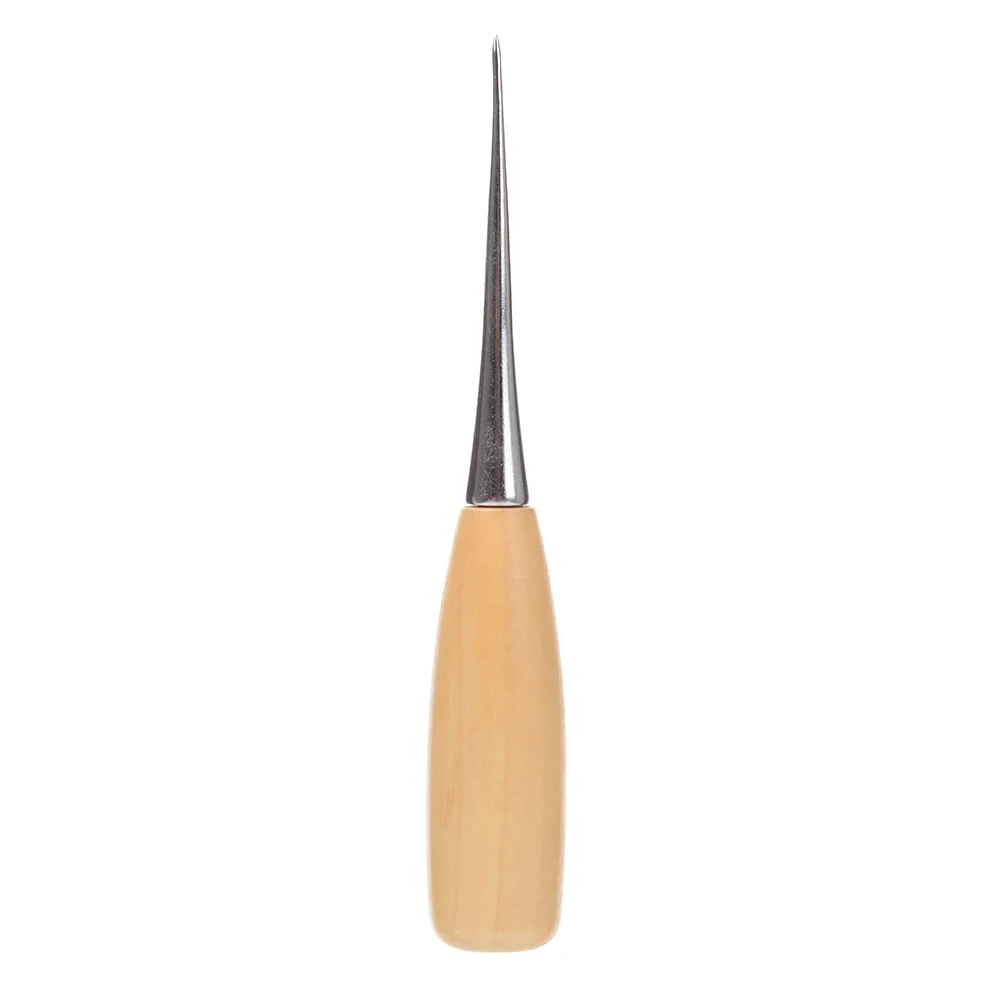 Professional Cloth Awl Sewing Tool Hole Punching Leather Wood Handle Awl Craft Stitching Leather Tools
Professional Cloth Awl Sewing Tool Hole Punching Leather Wood Handle Awl Craft Stitching Leather Tools