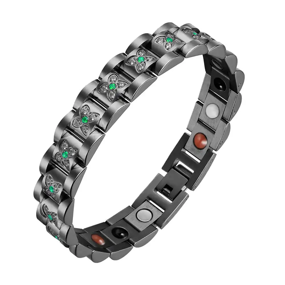 Moocare Women germanium elements Bracelet Stainless Steel zircon power rose gold magnetic bracelets hand wrist chain women
Moocare Women germanium elements Bracelet Stainless Steel zircon power rose gold magnetic bracelets hand wrist chain women