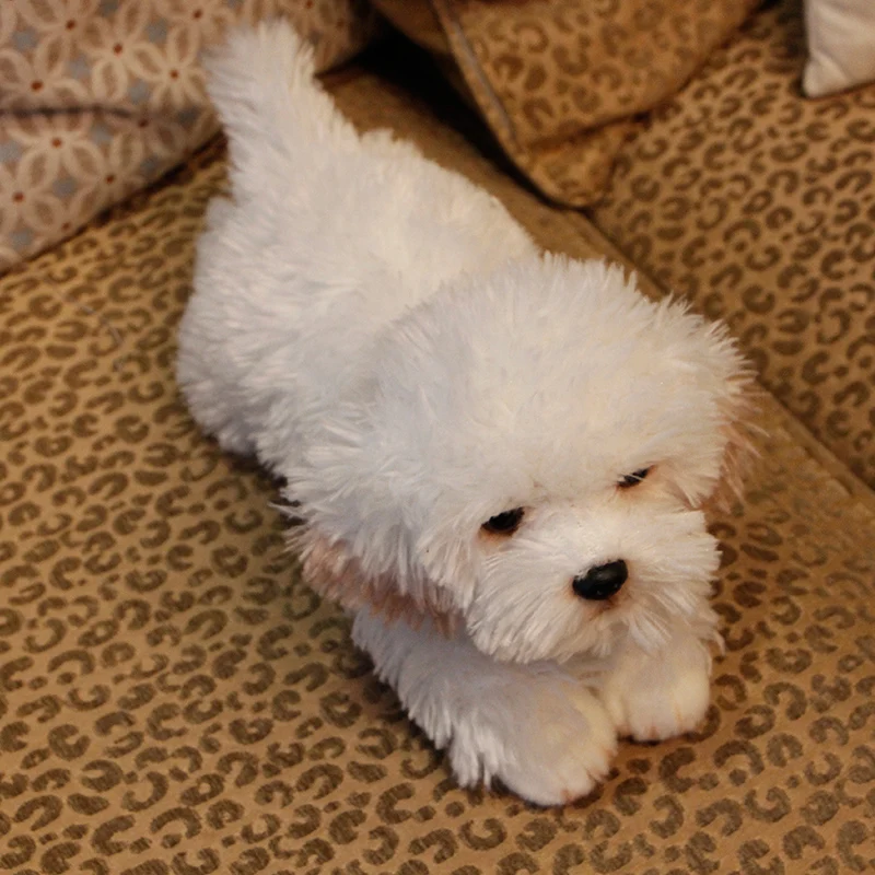 maltese stuffed animal ty