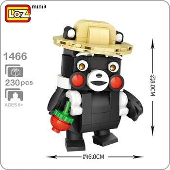 LOZ 1466 Cartoon Kumamon Bear Animal 3D Model 230pcs DIY Diamond Micro Mini Small Building Blocks Bricks Assembly Toy no Box
LOZ 1466 Cartoon Kumamon Bear Animal 3D Model 230pcs DIY Diamond Micro Mini Small Building Blocks Bricks Assembly Toy no Box