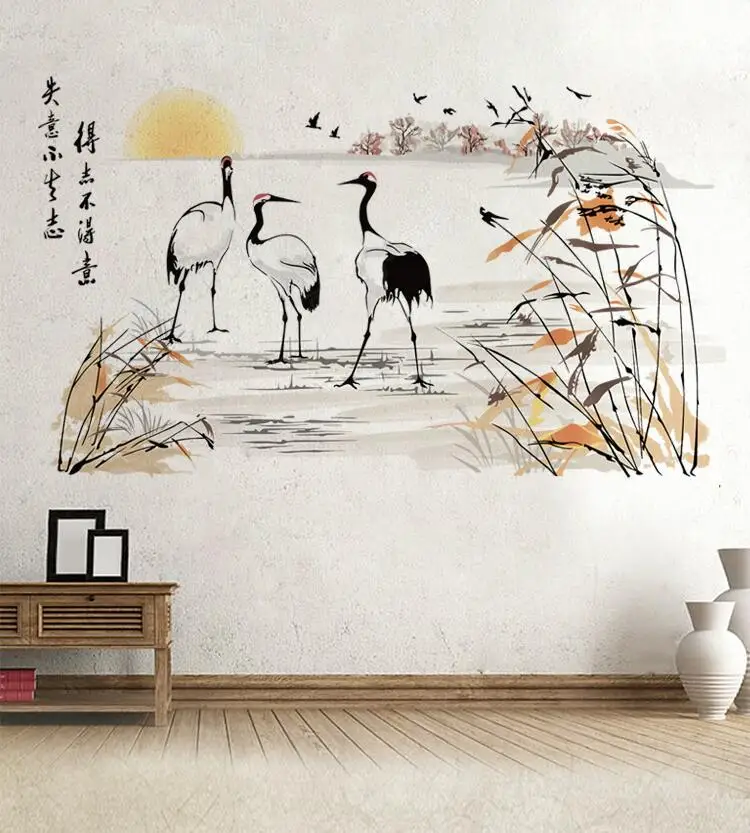 Extra Large Size Chinese Painting Vinyl Wall Decals For Living Room Bedroom Stickers Dining TV Sofa Back Wallpapers
Extra Large Size Chinese Painting Vinyl Wall Decals For Living Room Bedroom Stickers Dining TV Sofa Back Wallpapers