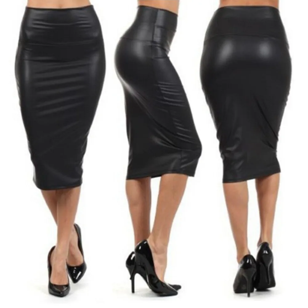 Black Leather Skirt Winter Autumn Women Plus Size Midi PU Pencil Skirts Womens Skirt With High Waist Office Leather Skirt
Black Leather Skirt Winter Autumn Women Plus Size Midi PU Pencil Skirts Womens Skirt With High Waist Office Leather Skirt