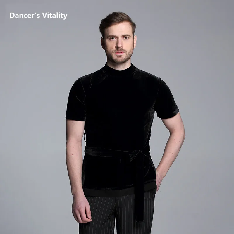 2017Male Dance Latin Dance Costumes Modern Shirt Grading Standard Game Clothing Men's Velvet National Standard Dance Clothes
2017Male Dance Latin Dance Costumes Modern Shirt Grading Standard Game Clothing Men's Velvet National Standard Dance Clothes