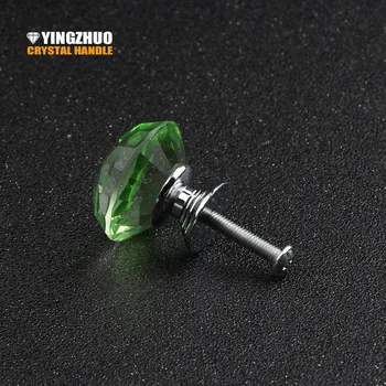 5pcs 30mm High Quality Green Transparent Crystal Glass Diamond Cabinet Knobs Drawer Closet Dresser Knob Furniture Handles
5pcs 30mm High Quality Green Transparent Crystal Glass Diamond Cabinet Knobs Drawer Closet Dresser Knob Furniture Handles