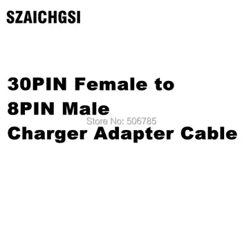 SZAICHGSI 100pcs 30 Pin female To 8 Pin male Connector Charging data Adapter cable 30pin to 8pin Cable Adapter For iPhone 6 5
SZAICHGSI 100pcs 30 Pin female To 8 Pin male Connector Charging data Adapter cable 30pin to 8pin Cable Adapter For iPhone 6 5