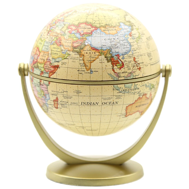 Retro 5 Inch Plastic Terrestrial Rotating Desktop Globe World Ocean Geography Globe Home Office Decoration Gift For Kids
Retro 5 Inch Plastic Terrestrial Rotating Desktop Globe World Ocean Geography Globe Home Office Decoration Gift For Kids