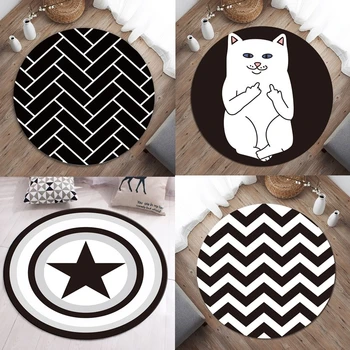Nordic Round Living Room Carpet Bedroom Computer Chair Floor Door Beach Mat Office Chair Mat Doormat Rugs For Kitchen Rug
Nordic Round Living Room Carpet Bedroom Computer Chair Floor Door Beach Mat Office Chair Mat Doormat Rugs For Kitchen Rug