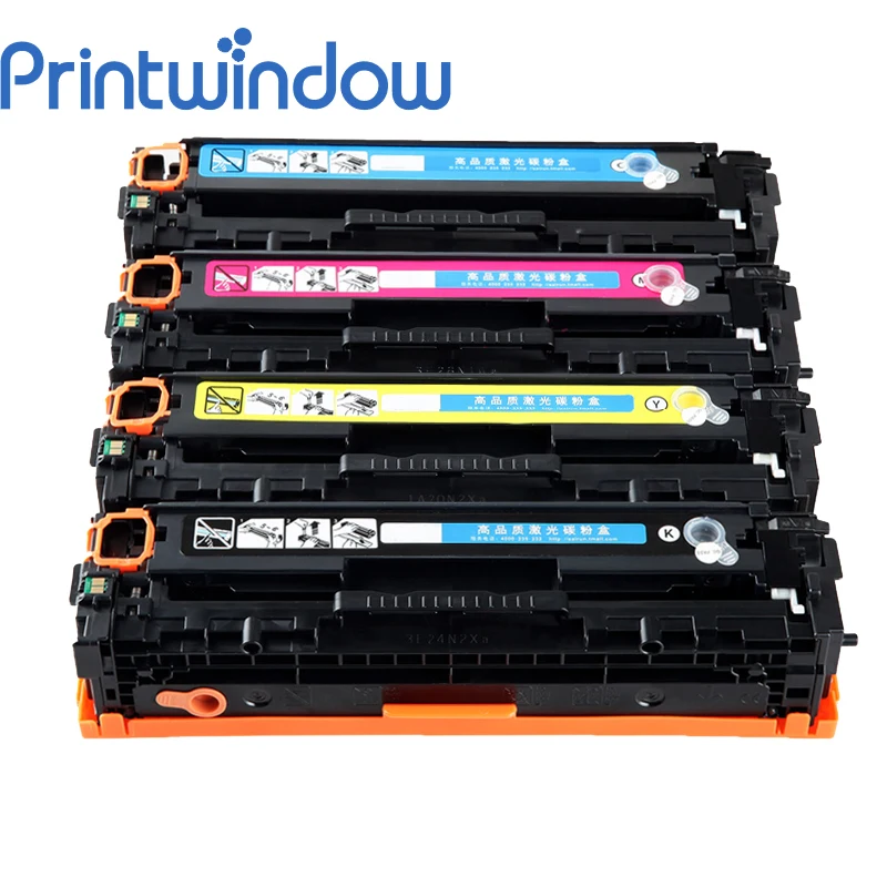Printwindow Compatible Toner Cartridge CE320A CE321A CE322A CE323A for HP CP1525N/CP1525NW/CM1415FNW 4X/Set
Printwindow Compatible Toner Cartridge CE320A CE321A CE322A CE323A for HP CP1525N/CP1525NW/CM1415FNW 4X/Set