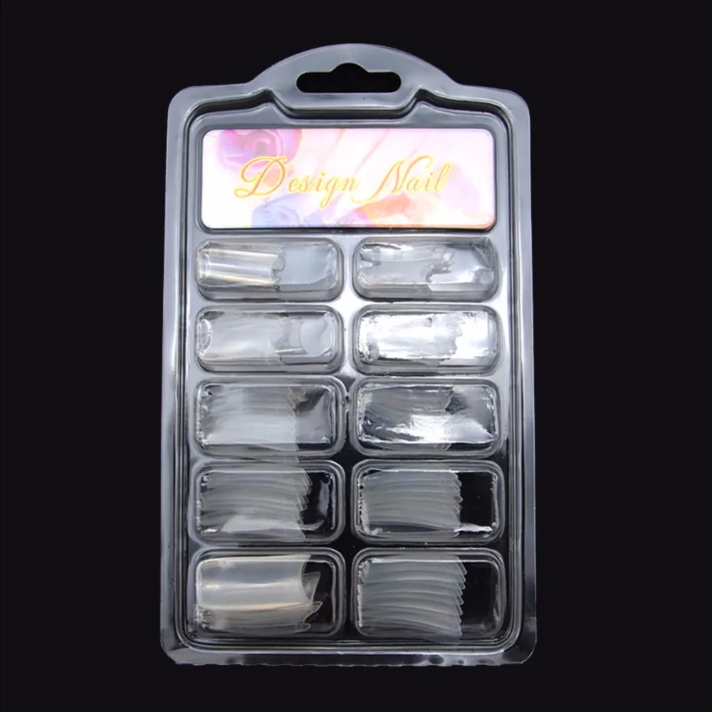 Pro 100PCs Clear False Nail Tips for Manicure French Fake Nail Art Tips Tranperant Half Nail Finger Tips Extension Salon Tools
Pro 100PCs Clear False Nail Tips for Manicure French Fake Nail Art Tips Tranperant Half Nail Finger Tips Extension Salon Tools