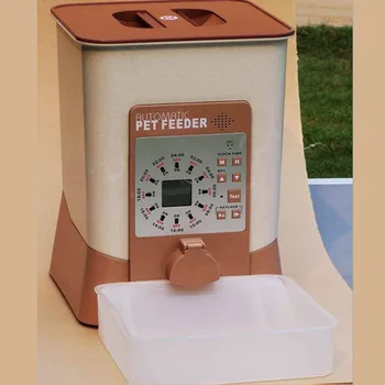 Dual Power Timer Pet Food Dispenser Automatic Dry Portion Control Pet Feeder 4.5KG dog food
Dual Power Timer Pet Food Dispenser Automatic Dry Portion Control Pet Feeder 4.5KG dog food