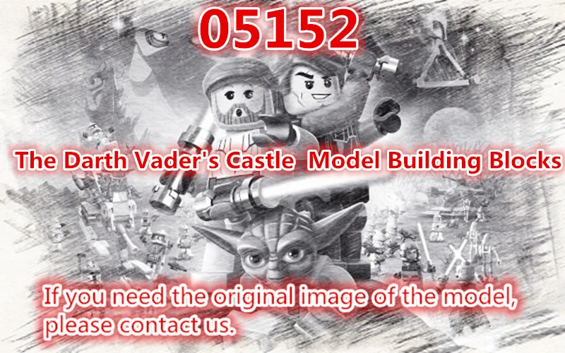 New 05152 Star series The Darth Vader's Castle Model Building Blocks set Compatible 75251 classic Toys for children
New 05152 Star series The Darth Vader's Castle Model Building Blocks set Compatible 75251 classic Toys for children