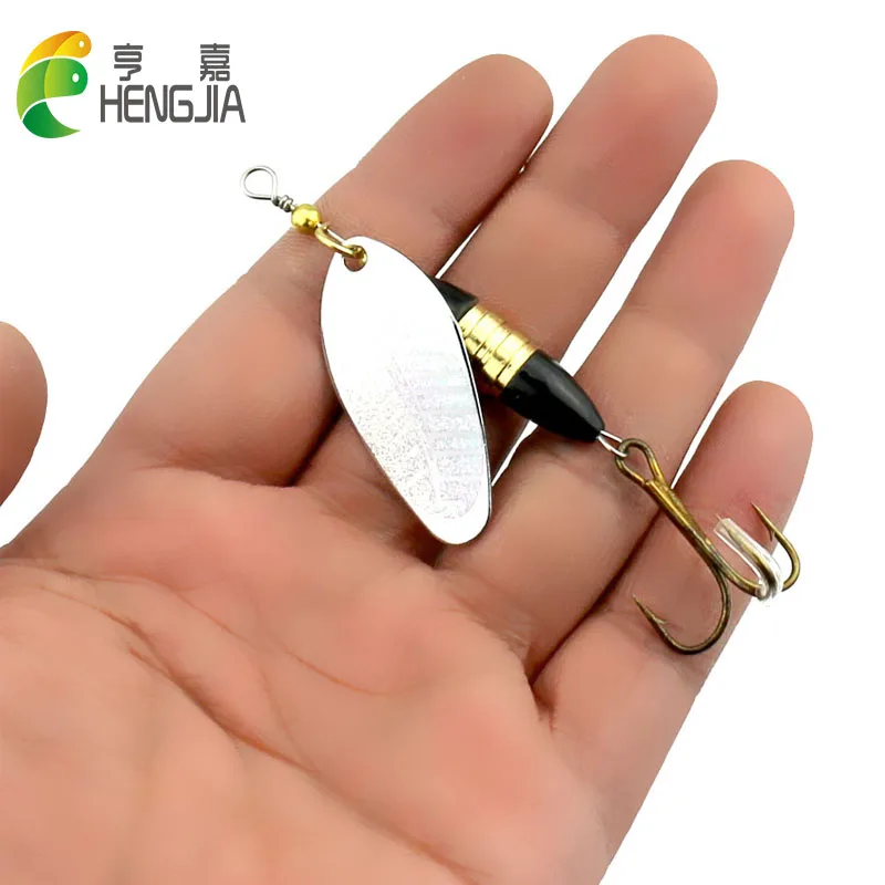 HENGJIA 8.5cm 18g hard metal trolling spinnerbaits bass wobbler pike carp trout perch catfish blade sequins pesca fishing baits
HENGJIA 8.5cm 18g hard metal trolling spinnerbaits bass wobbler pike carp trout perch catfish blade sequins pesca fishing baits