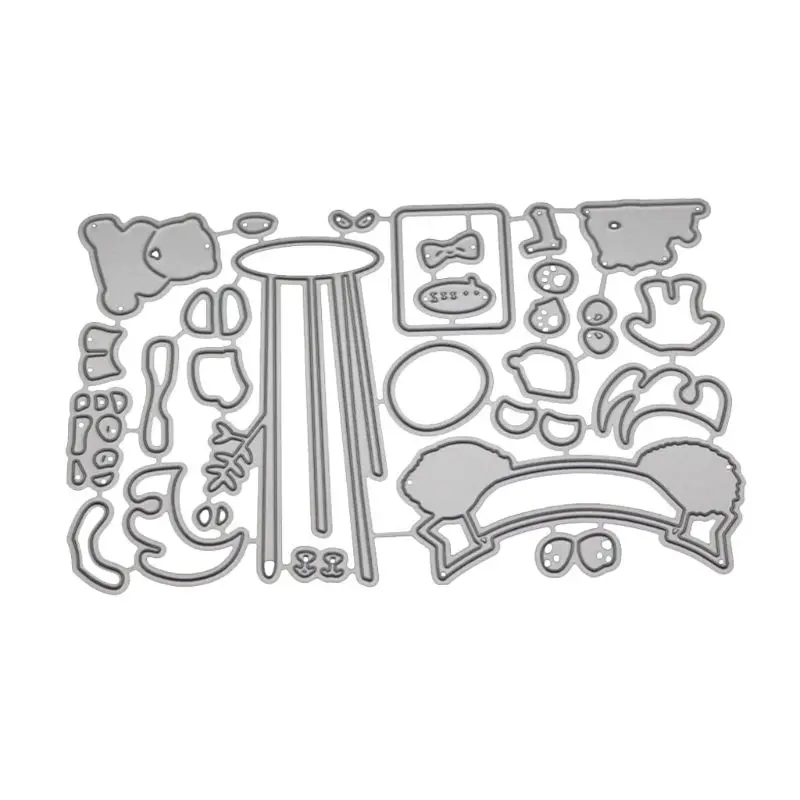 Cartoon Metal Cutting Dies Stencil DIY Scrapbooking Album Stamp Paper Card Embossing Crafts Decor
Cartoon Metal Cutting Dies Stencil DIY Scrapbooking Album Stamp Paper Card Embossing Crafts Decor