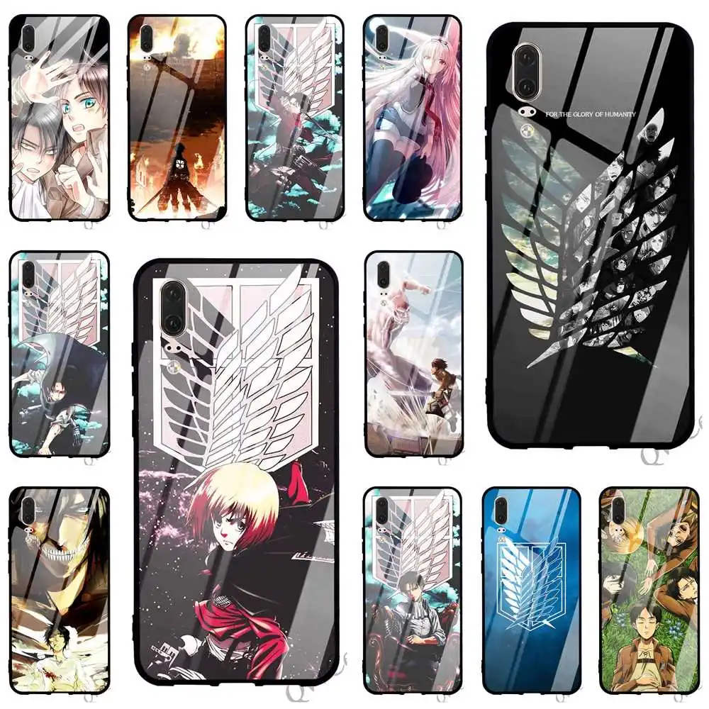 Slim Attack on Titan Mikasa Glass Phone Cover for Huawei P10 Lite Case 10 7A Y6 Y9 Honor 9 P20 P Smart Mate 20 Pro Skin
Slim Attack on Titan Mikasa Glass Phone Cover for Huawei P10 Lite Case 10 7A Y6 Y9 Honor 9 P20 P Smart Mate 20 Pro Skin