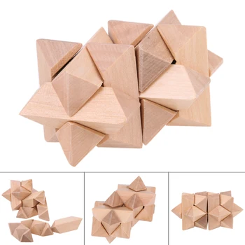 Kongming Lock Home Room Decoration Luban Lock Kids Adult Wooden Intellectual Puzzle Brain Tease Playing Toy
Kongming Lock Home Room Decoration Luban Lock Kids Adult Wooden Intellectual Puzzle Brain Tease Playing Toy