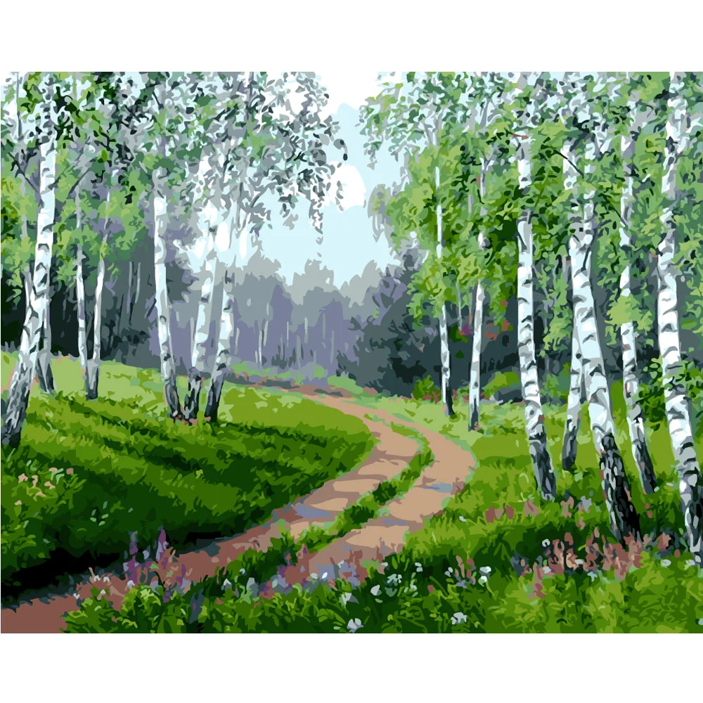 DIY PBN Arcylic Painting Stream Forest Pictures By Numbers On Canvas Framed Wall Pictures Art For Living Room Home Decoration
DIY PBN Arcylic Painting Stream Forest Pictures By Numbers On Canvas Framed Wall Pictures Art For Living Room Home Decoration