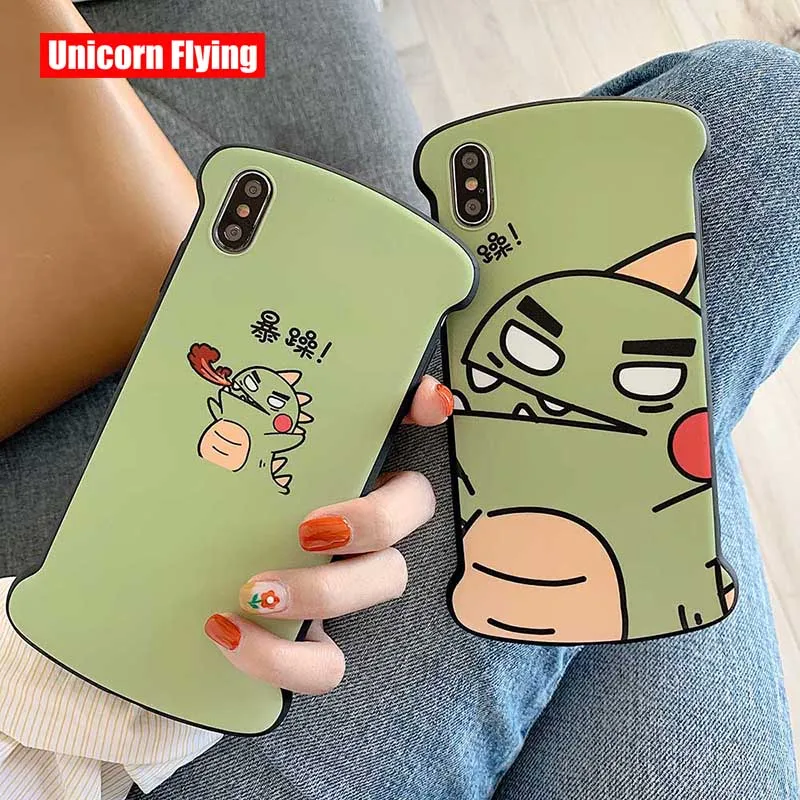 LinXiang Lovely Cartoon Grumpy Dinosaur Toast Shape Design Matte Phone Case Back Cover For iphone 6 6s 7 8 Plus X XS Max XR
LinXiang Lovely Cartoon Grumpy Dinosaur Toast Shape Design Matte Phone Case Back Cover For iphone 6 6s 7 8 Plus X XS Max XR