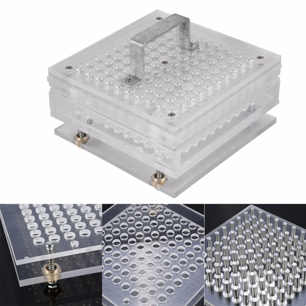 Size 0 Capsule Manual Machine Flate Device Practical Pro 100 Holes Capsule Filler Size #0 Transparent Color /5
Size 0 Capsule Manual Machine Flate Device Practical Pro 100 Holes Capsule Filler Size #0 Transparent Color /5