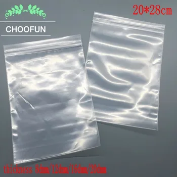 100pcs Thick 20x28cm PE Food Jewelry And Grocery fresh-kept bags Transparent Plastic Zip Lock Bags Groceries Packaging Bags
100pcs Thick 20x28cm PE Food Jewelry And Grocery fresh-kept bags Transparent Plastic Zip Lock Bags Groceries Packaging Bags