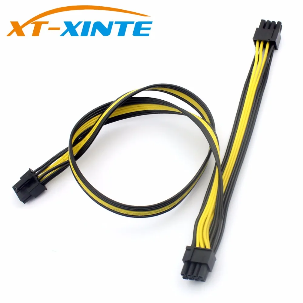 4pcs 60cm GPU Power Extension Cable Cord 18AWG 8 Pin Male to Dual 8Pin(6+2) Male PCI-E Video Graphics Card Power Cable
4pcs 60cm GPU Power Extension Cable Cord 18AWG 8 Pin Male to Dual 8Pin(6+2) Male PCI-E Video Graphics Card Power Cable