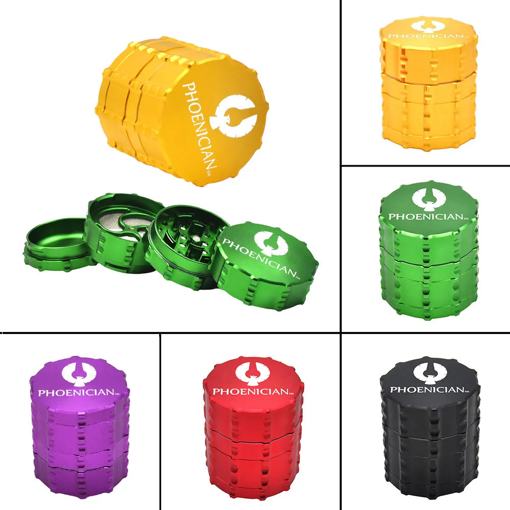 Lightning Teeth Herb Grinder Dia.53 MM 4 Layers Aircraft Aluminum Tobacco Grinder Spice Mill Herbal Grinder Crusher PHOENICIAN
Lightning Teeth Herb Grinder Dia.53 MM 4 Layers Aircraft Aluminum Tobacco Grinder Spice Mill Herbal Grinder Crusher PHOENICIAN