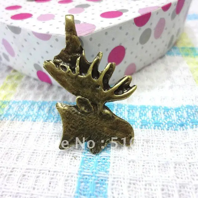 30pcs Antique bronze Deer head charm of the lovely ornaments Zinc Alloy Jewelry Accessories DIY fashion jewelry pendant
30pcs Antique bronze Deer head charm of the lovely ornaments Zinc Alloy Jewelry Accessories DIY fashion jewelry pendant