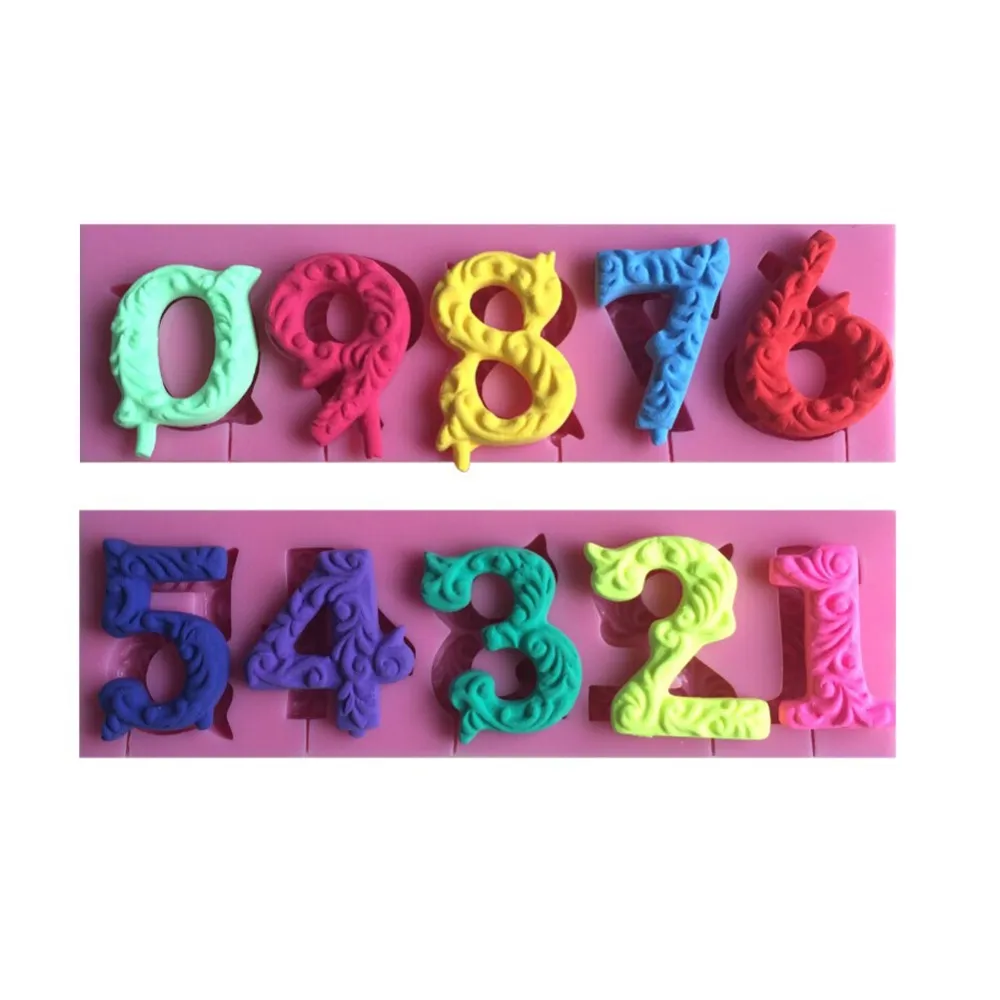 Birthday Cake Decorating Tools DIY Digital Shape 3D Silicone Chocolate Mould Cake Decor Silicone Cake Mold FM023
Birthday Cake Decorating Tools DIY Digital Shape 3D Silicone Chocolate Mould Cake Decor Silicone Cake Mold FM023