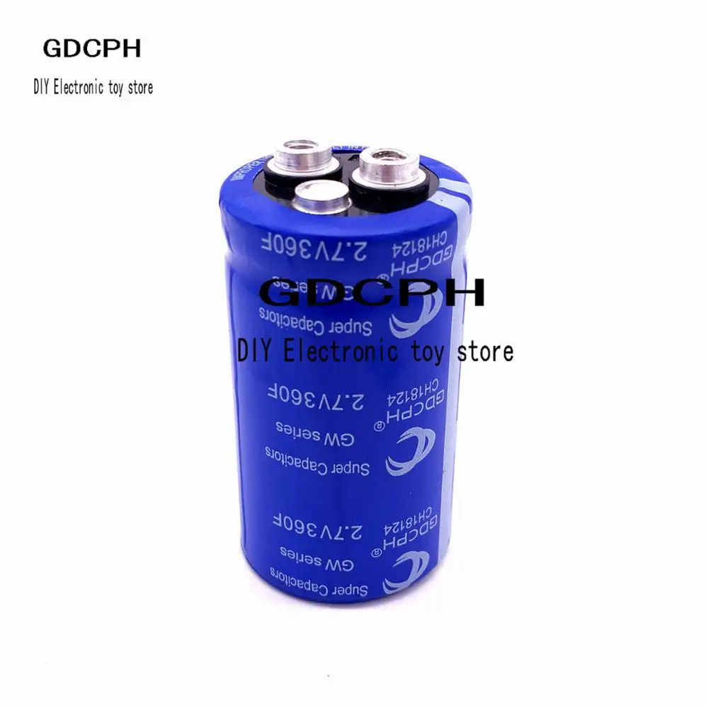 2.7v360f три и 2.7v350f Фарада конденсатор суперконденсаторы могут быть использованы в