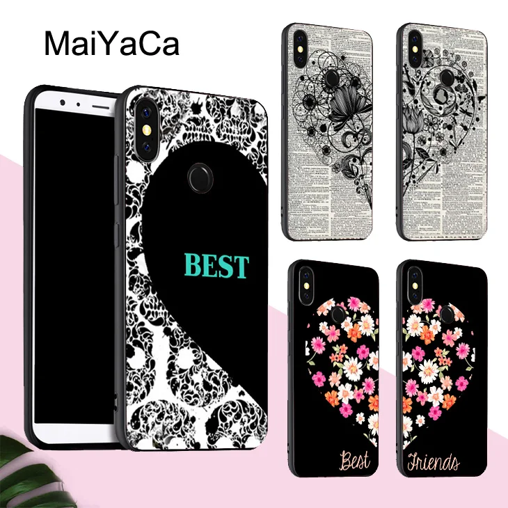 MaiYaCa Best Friends Heart Flower Case For Xiaomi Redmi Note 5 Plus Mi 8 Lite 9 6X A2 Note 7 Cover Redmi 4X 6A 6 Pro S2 Max 2 3
MaiYaCa Best Friends Heart Flower Case For Xiaomi Redmi Note 5 Plus Mi 8 Lite 9 6X A2 Note 7 Cover Redmi 4X 6A 6 Pro S2 Max 2 3
