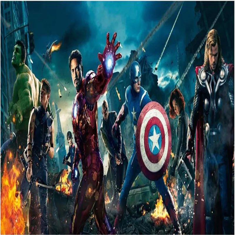 3D wallpaper home decor Photo background American movie hero Captain Hotel Cafe Office large wall covering wallpapers murals-3d
3D wallpaper home decor Photo background American movie hero Captain Hotel Cafe Office large wall covering wallpapers murals-3d