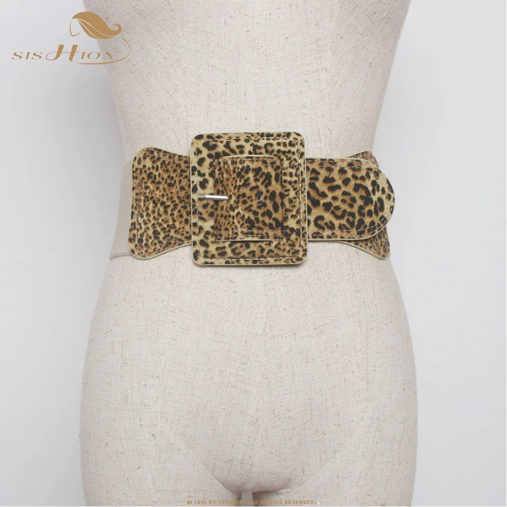 SISHION Elastic Wide Belt for Women Ladies Dress Stretch Thick Waist Belts VB0048 Waistband Suede Leopard Belt
SISHION Elastic Wide Belt for Women Ladies Dress Stretch Thick Waist Belts VB0048 Waistband Suede Leopard Belt