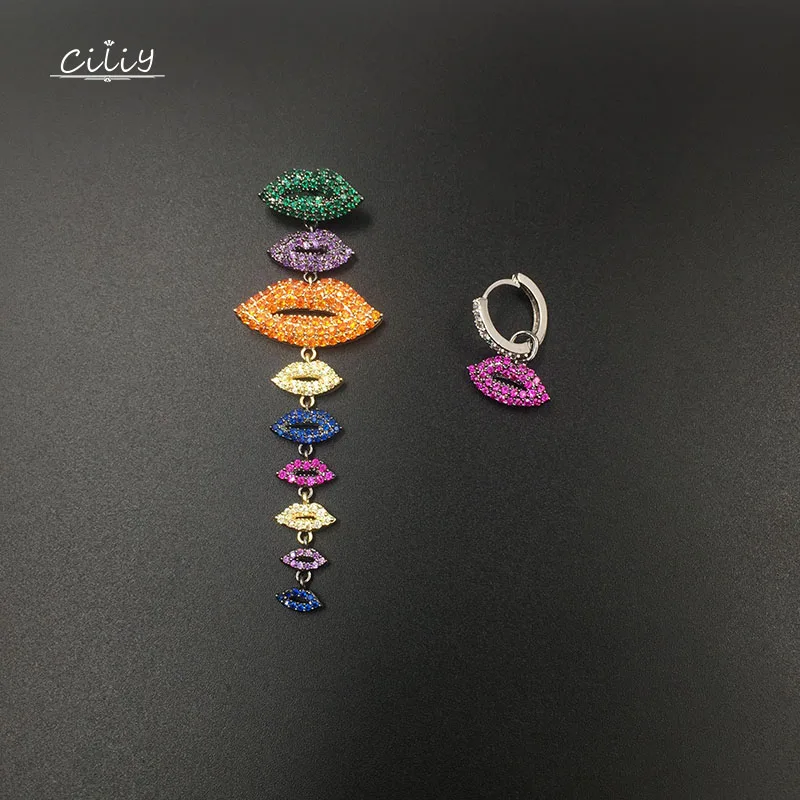 Ciliy 2019 Drop Earrings For Women Asymmetrical Cubic Zirconia Lip Earrings Female Rhinestone Luxury Jewelry Oorbellen S4746aj
Ciliy 2019 Drop Earrings For Women Asymmetrical Cubic Zirconia Lip Earrings Female Rhinestone Luxury Jewelry Oorbellen S4746aj
