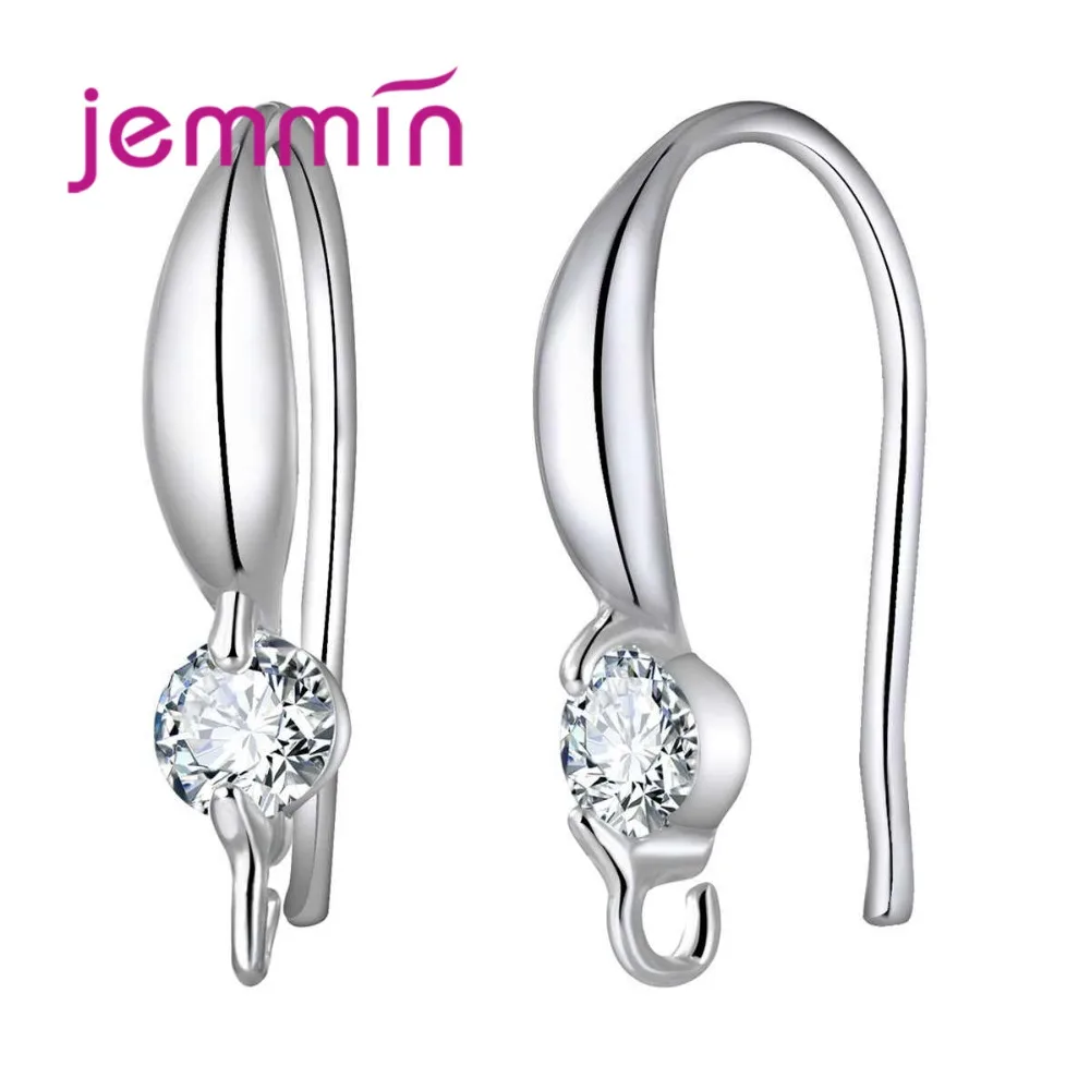 New Ordinary Smooth Hook Earrings Hot 925 Sterling Silver Jewelry Accessories Paved Round Crystal Stone for Women
New Ordinary Smooth Hook Earrings Hot 925 Sterling Silver Jewelry Accessories Paved Round Crystal Stone for Women