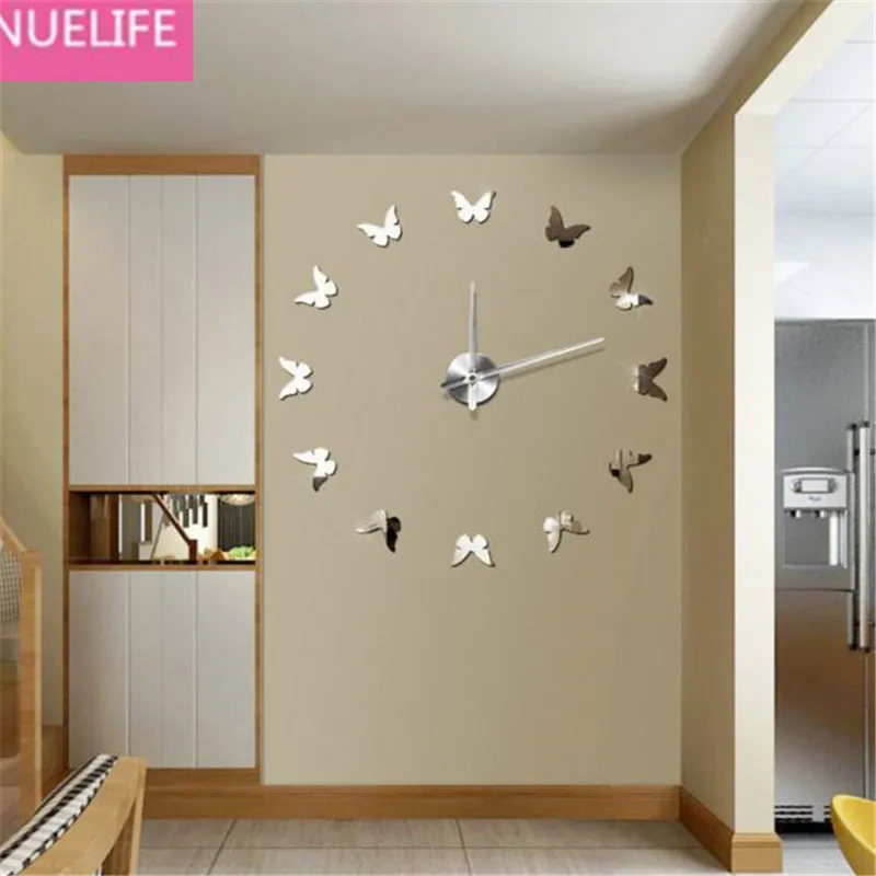 3D Butterfly Pattern Acrylic Clock Digital Mirror Wall Sticker Living room Bedroom Restaurant TV Sofa Background Wall Sticker N5
3D Butterfly Pattern Acrylic Clock Digital Mirror Wall Sticker Living room Bedroom Restaurant TV Sofa Background Wall Sticker N5
