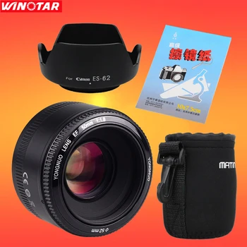 YONGNUO YN50mm f1.8 YN EF 50mm f/1.8 AF/MF Lens Large Aperture Auto Focus for Canon EOS DSLR Cameras
YONGNUO YN50mm f1.8 YN EF 50mm f/1.8 AF/MF Lens Large Aperture Auto Focus for Canon EOS DSLR Cameras